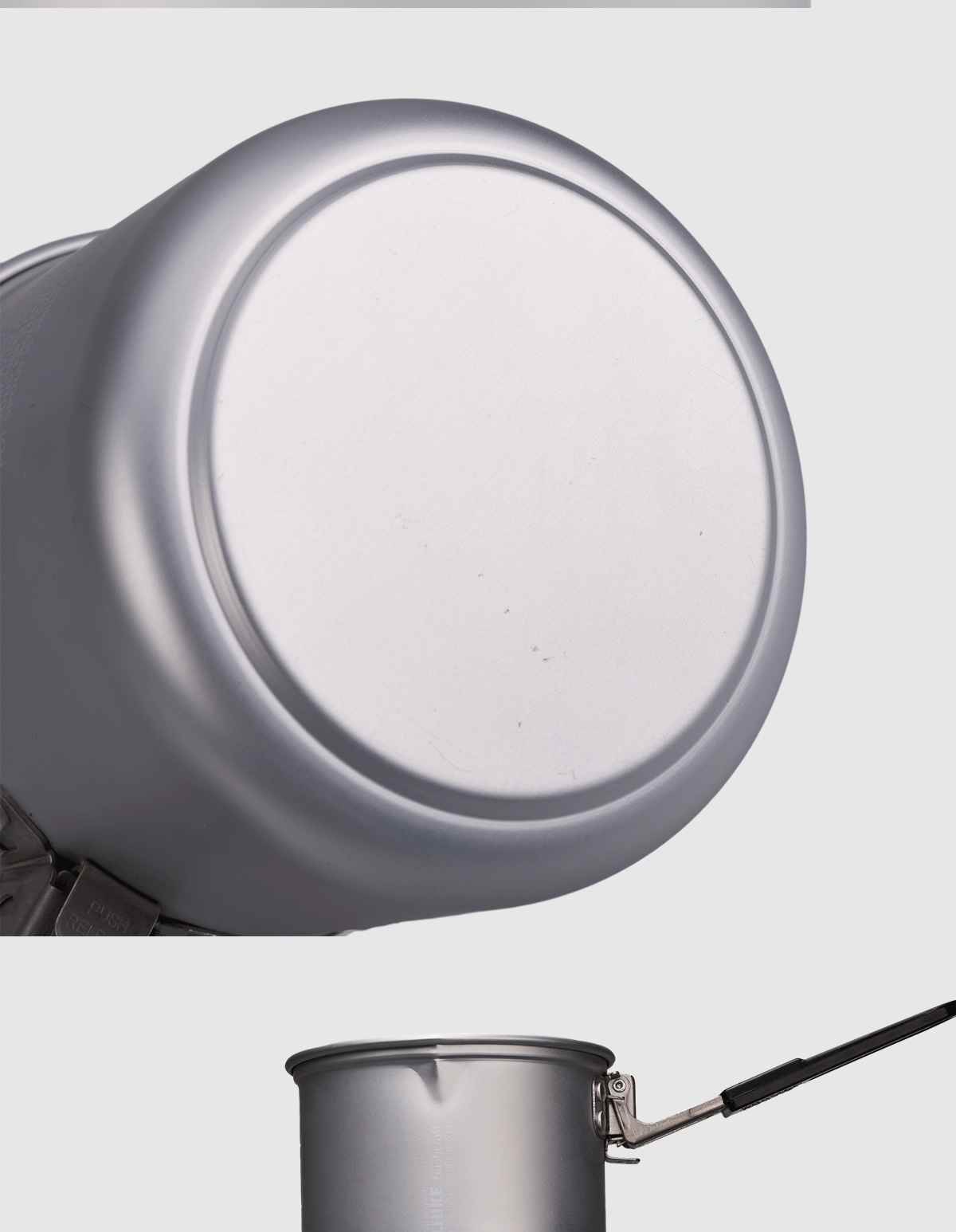 KAWELL camping pot size comparison and usage