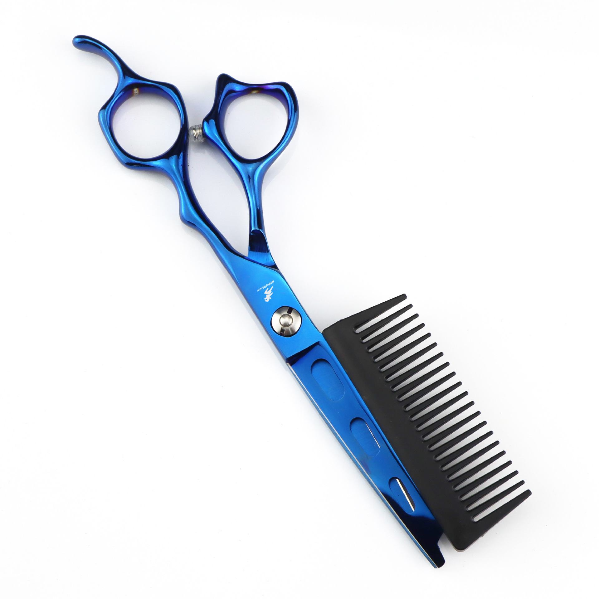 Professional Hairdressing Scissors For Flat Bangs Colorful Design_voghion.com