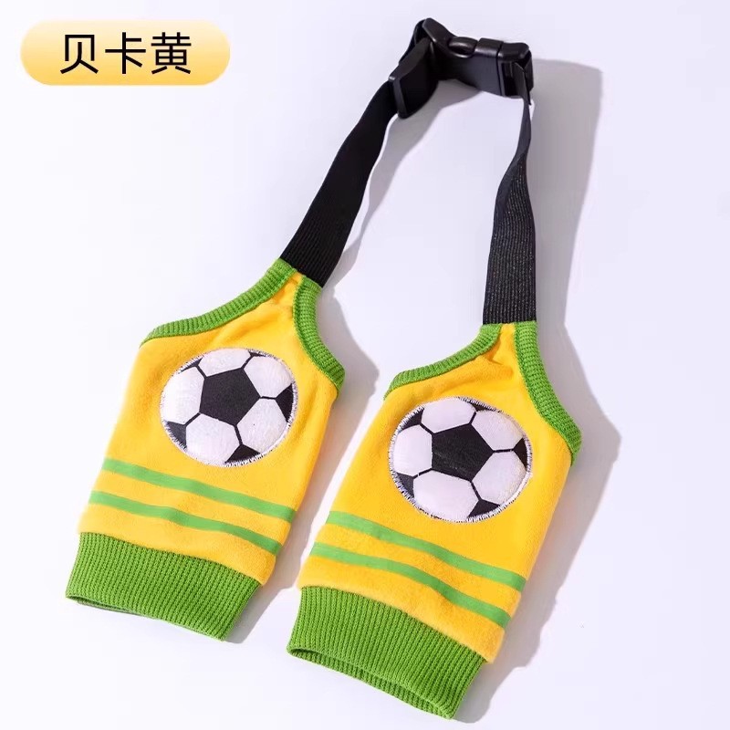 Toallas a rayas en otoño e invierno, ropa de codo para perros grandes, ropa de piernas para perros medianos y grandes, ropa de perro de pelo dorado image 10