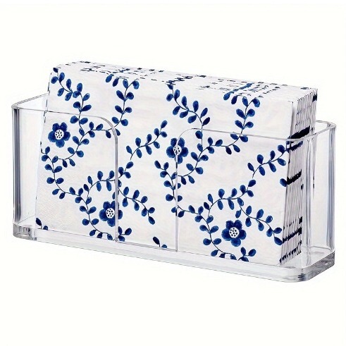 Cross-border transparent acrylic guest towel napkin holder plastic napkin dispenser transparent napkin storage rack Cross-border transparent acrylic guest towel napkin holder plastic napkin dispenser transparent napkin storage rack