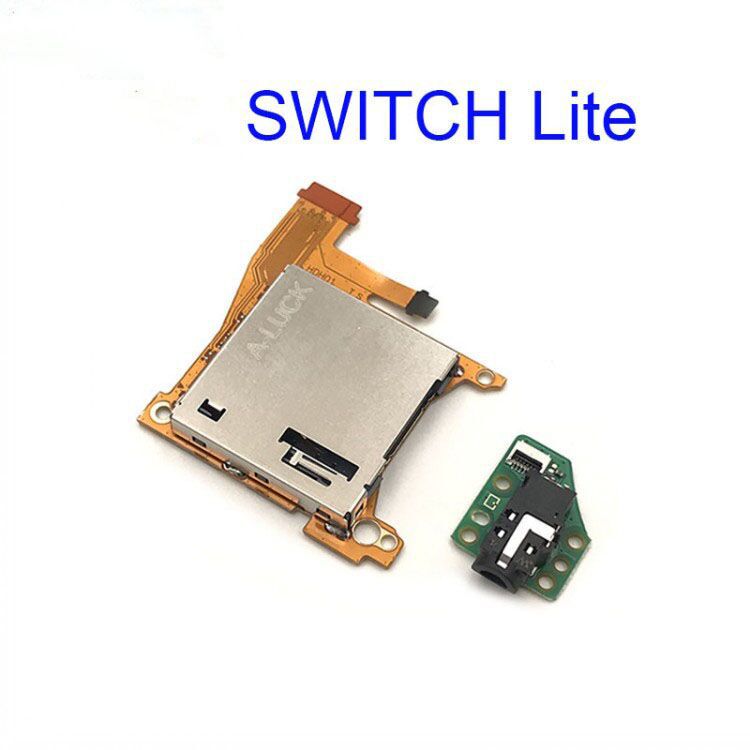 Suitable for Nintendo Switch LITE CoNSole Game Card Slot with Headphone Stand Charging Board Ns LITE Headphone Board Suitable for Nintendo Switch LITE CoNSole Game Card Slot with Headphone Stand Charging Board Ns LITE Headphone Board