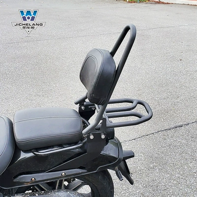 Muscle car Wolf suitable for Longjia Motorcycle tail - v-way-curved-bow-backrest-tailstock