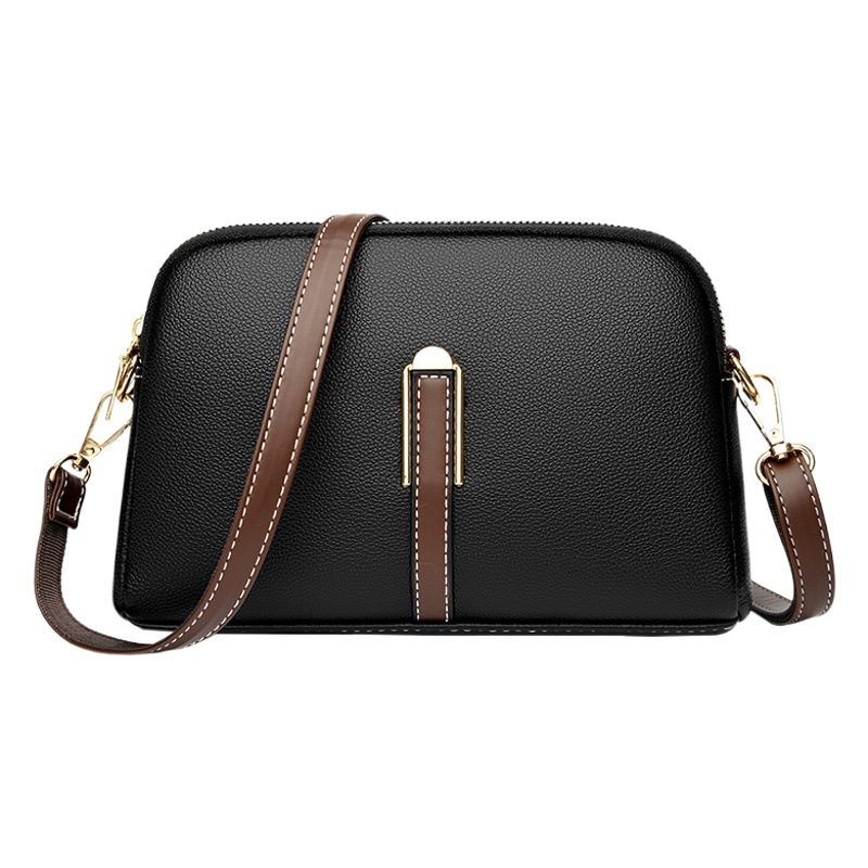 Women's Bag 2026 New Style Shell Bag Korean Version Simple Shoulder Bag Coin Purse Textured Crossbody Small Bag Cross-Border Wholesale