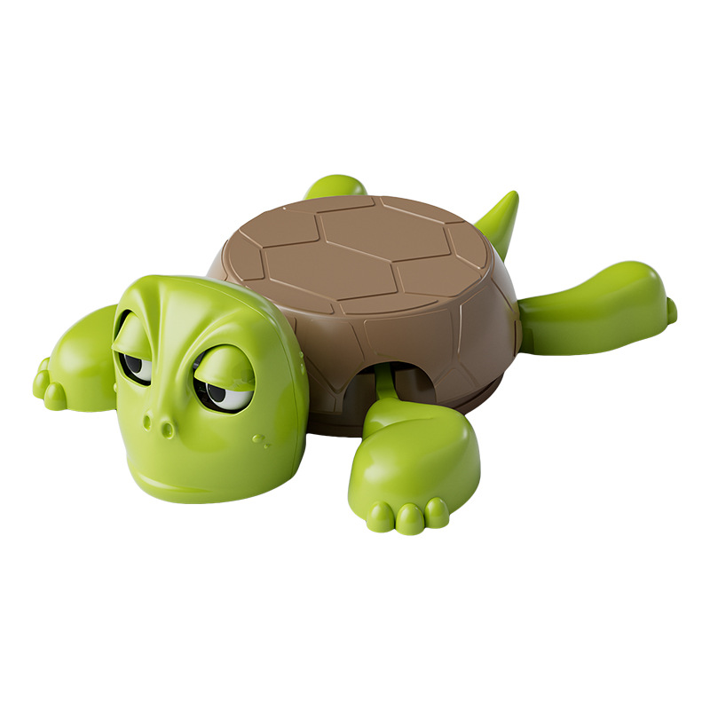 Nuevo producto Wang Ba posavasos Xiaohongshu Douyin El mismo estilo divertido posavasos de tortuga presionando juguetes que me presionan tortuga al por mayor
