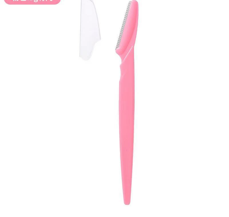 Fabricante mayorista de acero inoxidable afilado cortador de cejas cuchillo de afeitar cuchillo de cejas cuchillo de afeitar cuchillo de herramientas de maquillaje