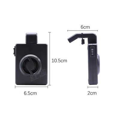 Little crab, small fish tank fan cooling shrimp water turtle tank radiator, quiet USB aquarium small 3