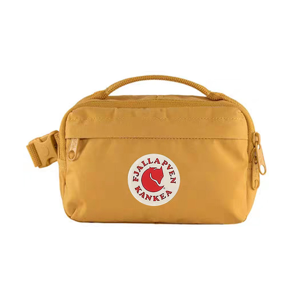 Bolsa de hombro ligera de moda ártica versátil mini bolso de zorro deportivo bolso de cintura portátil bolso de pecho. desnudo