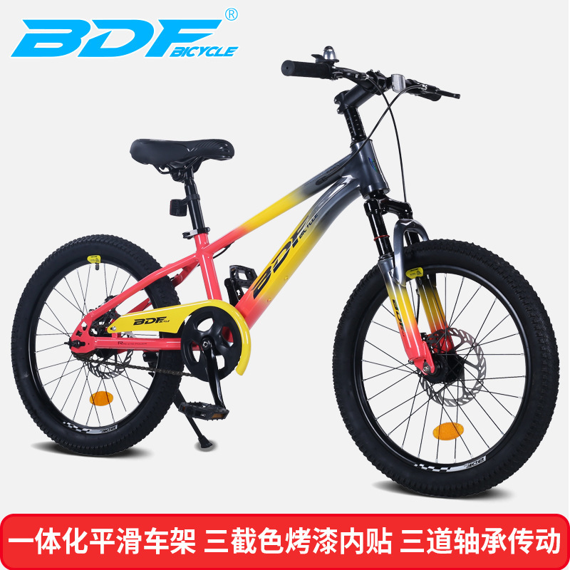 Wholesale BDF mountain bike 20inch youth disc brake shock-absorbing mountain bike for male and female students