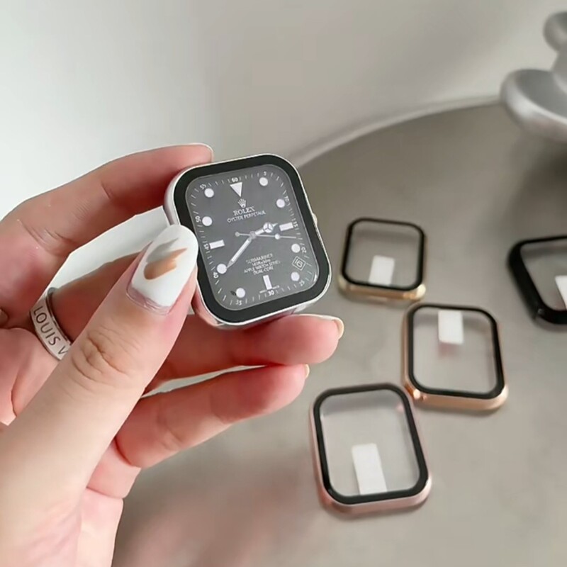 Suitable for applewatch Apple Watch iwatch109876 Generation SE Aluminum Alloy Protective Shell Film Suitable for applewatch Apple Watch iwatch109876 Generation SE Aluminum Alloy Protective Shell Film