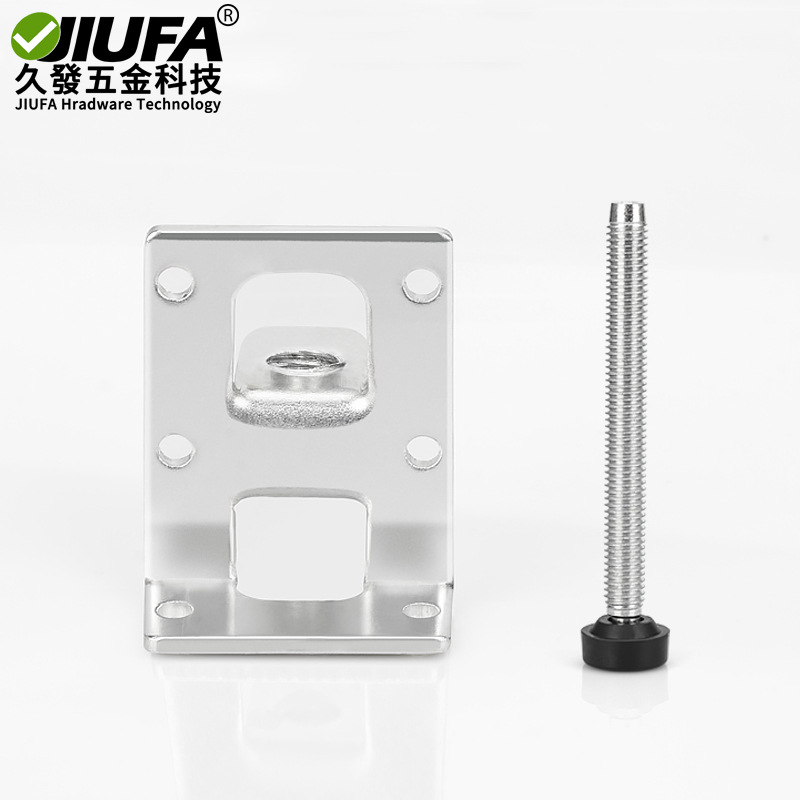 Armario de escritorio de oficina ajustable pie para resolver el suelo desigual ajuste horizontal soporte de la pierna de montaje lateral muebles almohadilla del pie tornillos