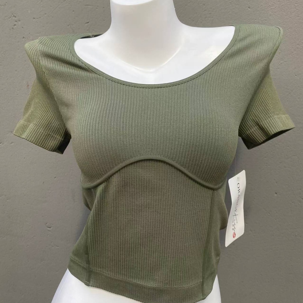 Exportación nueva manga corta sin costuras de gran tamaño elástico cómodo prendas de vestir exteriores superior al por mayor