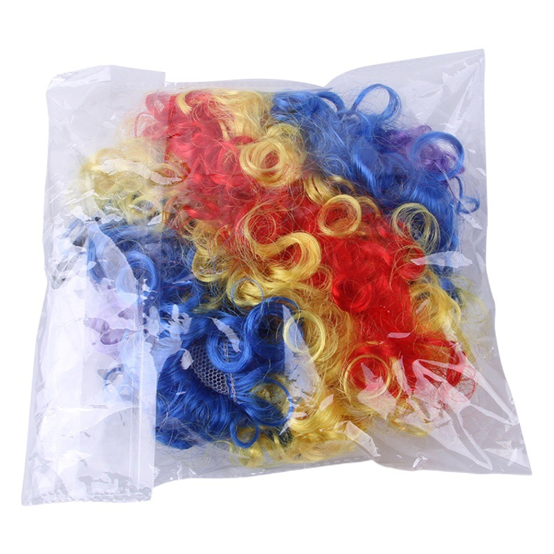 Peluca para mascotas, cabeza explosiva, flequillo, gato, perro, peluca de Navidad de Halloween, accesorios para el cabello para mascotas