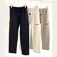 В наличии FOG Season 8 ESSENTIALS многолинейные повседневные спортивные штаны на флисовой подкладке, брюки с флокированным шнурком