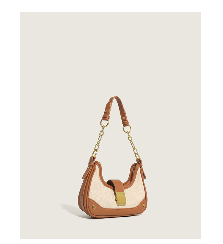 Shoulder Bag For Women Niche Design Handbag With Chain Texture_voghion.com