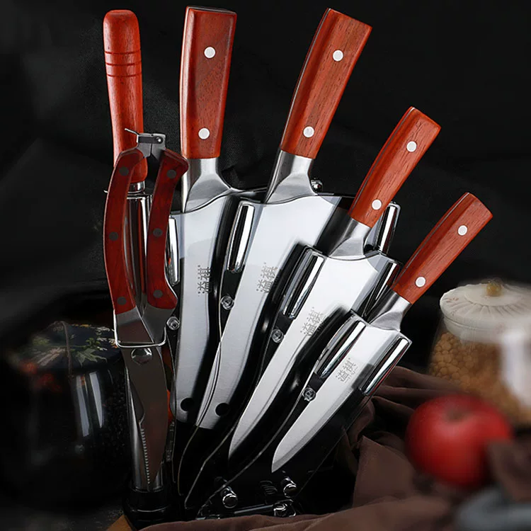 Knife stainless steel, set, kitchenware, full set, Birthday gift