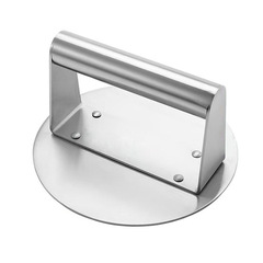 Manufacturer manual stainless steel hamburger meat press hand-pressed square cake press meat pressing plate kitchen tool