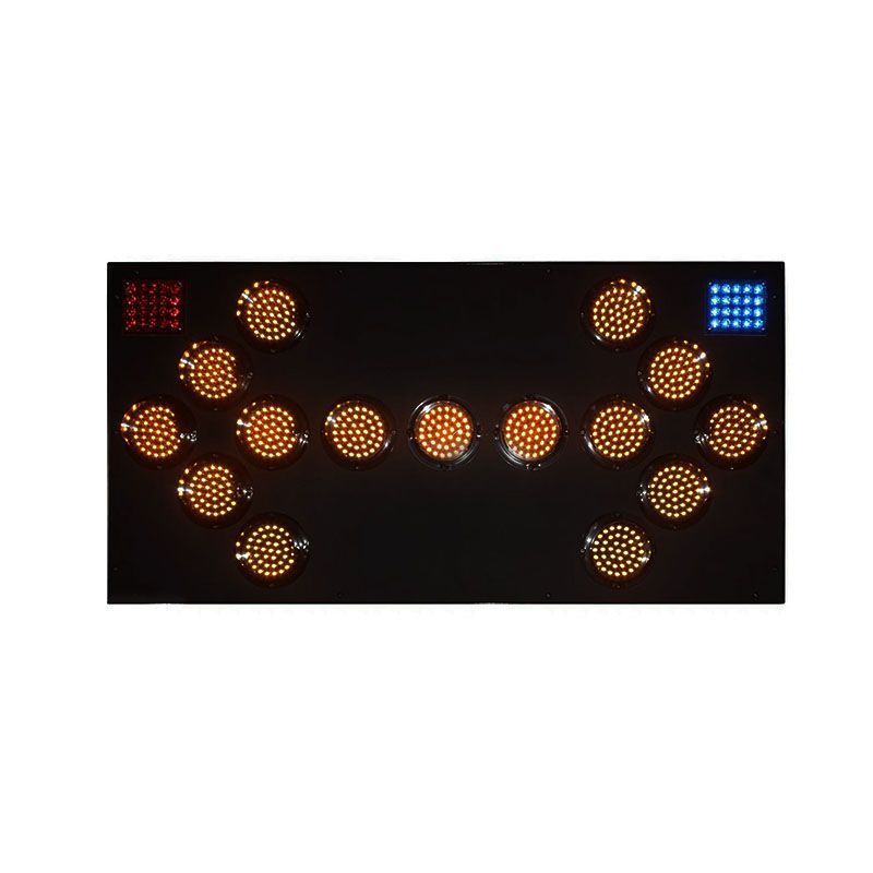 Fábrica al por mayor interruptor de control de luz signo de flecha control remoto signo de construcción luminosa mantenimiento DE INGENIERÍA señal de guía de flecha móvil