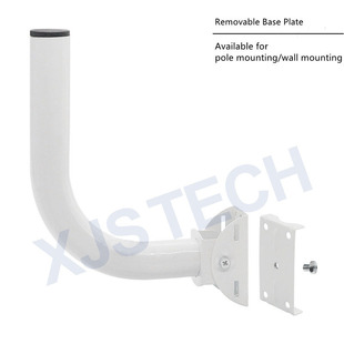 Antenna Mast Mount Bracket Bend Tube Fixed Antenna Device