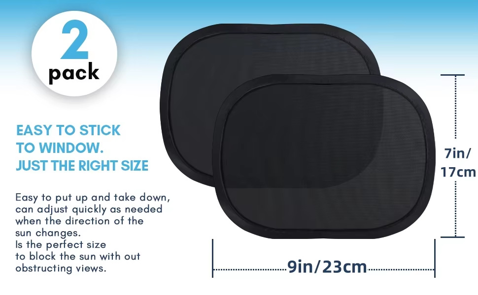 Car sunshade small mini sun shade anti-glare sunshade window sunshade electrostatic film adsorption cross-border supply
