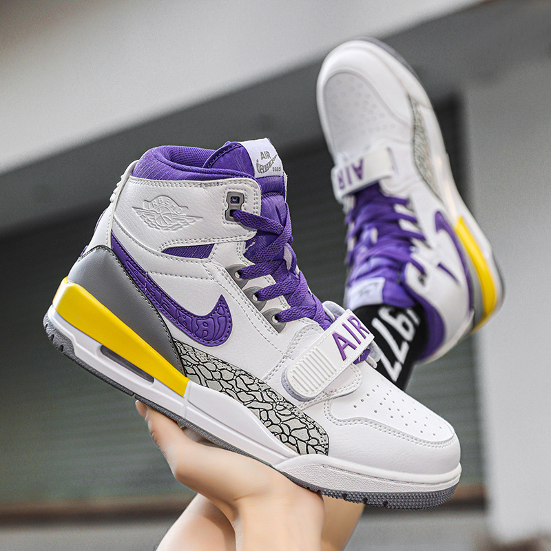 genuine goods New Aj312 Men's Shoes Joint Lakers Zijin High-top Retro Basketball Shoes Low-top Easter Board Shoes genuine goods New Aj312 Men's Shoes Joint Lakers Zijin High-top Retro Basketball Shoes Low-top Easter Board Shoes