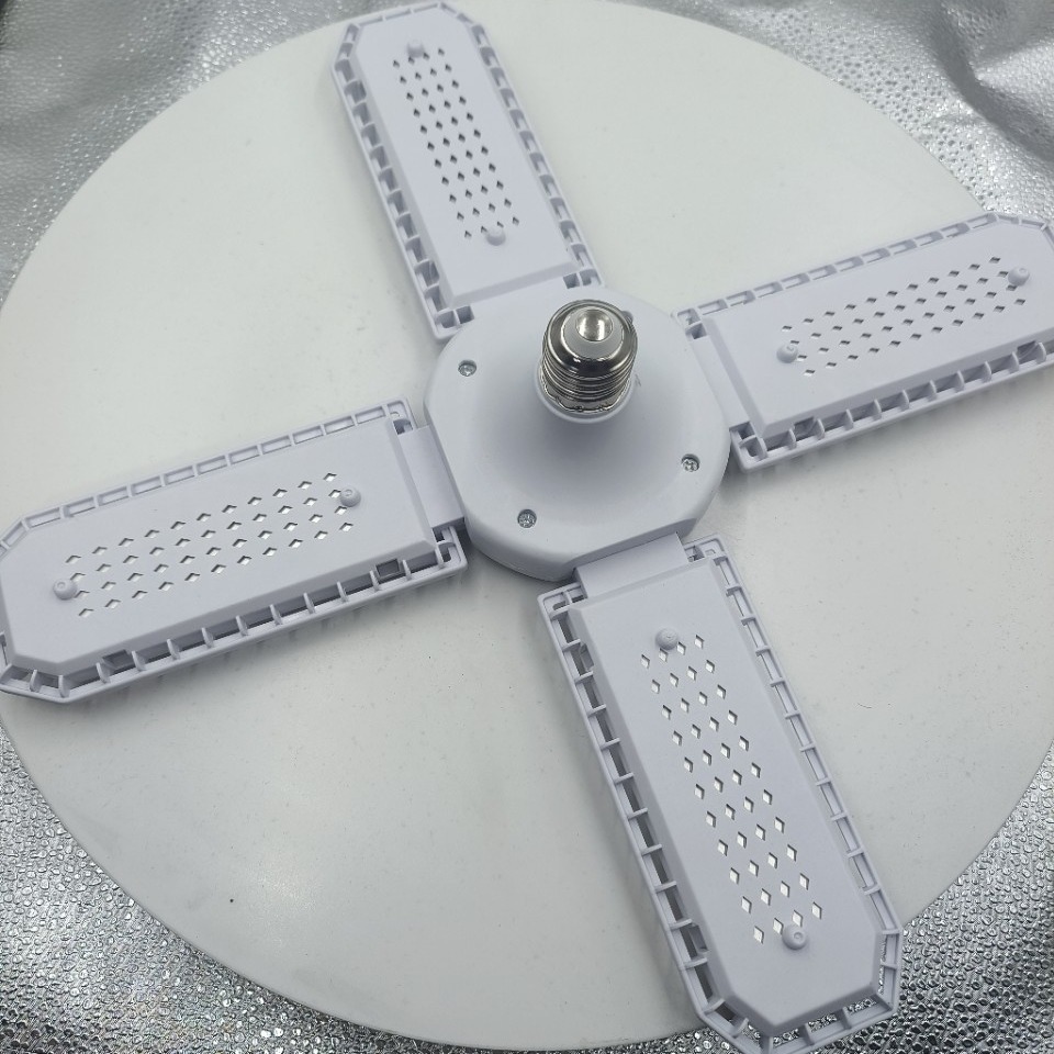 Luz del ventilador e27-2024 año nuevo estilo hoja ed sala de estar dormitorio comedor cocina dedicada