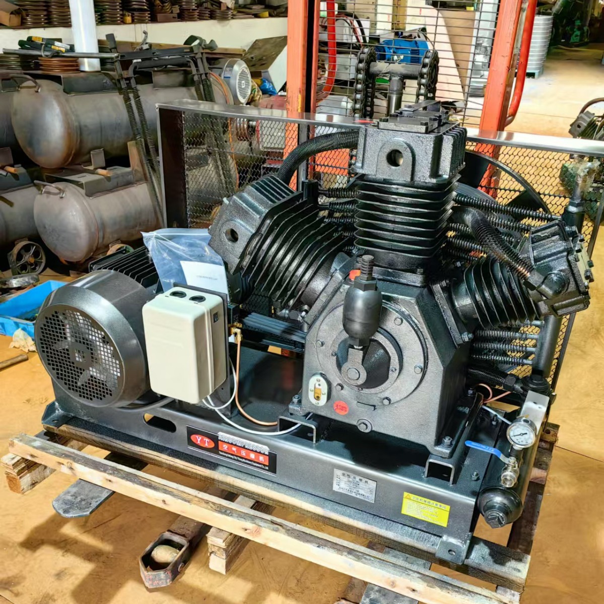 W-1.6/12.5坐板机，11KW电机