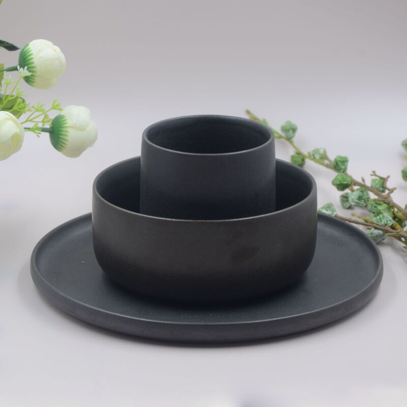 Nordic Style Ceramic Dinnerware Set, Creative Home Reactive Glaze Tableware, Modern Minimalist Home Use