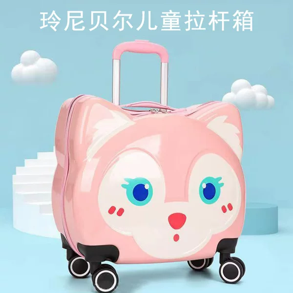 Cartoon Cute Kidsren's Luggage 20inch Large-Capacity Universal Wheel Fashion Trolley Case Boarding Case Suitcase Wholesale