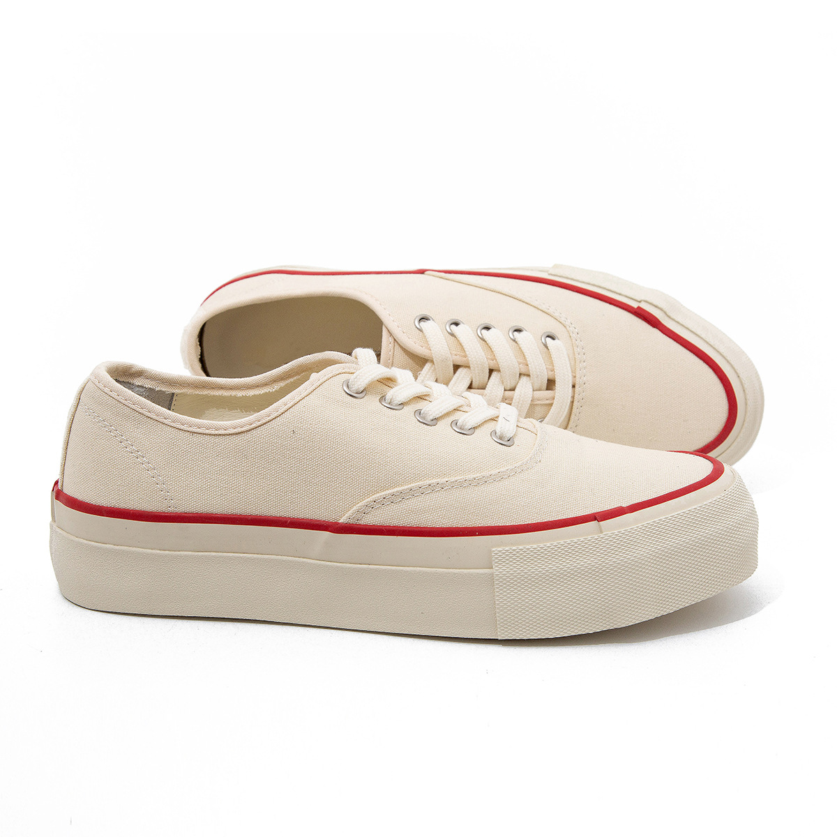 Paksupohjaiset hengittävät kankaat, joissa on korotettu korkeus. 2024, uudet pienet valkoiset miesten matalat ja trendikkäät lautakengät, japanilaiset._voghion.com