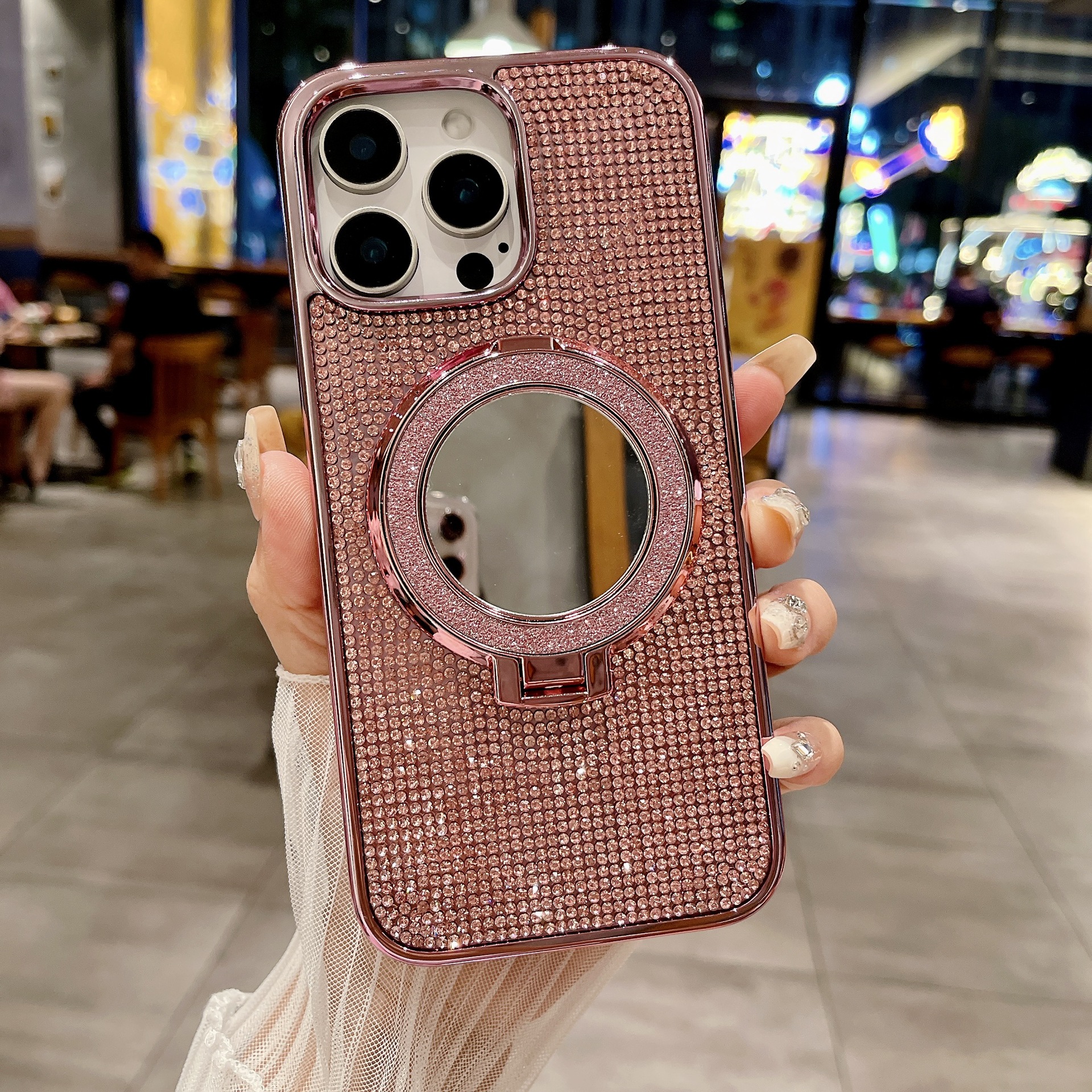 70g Weight iPhone Applicable Brands Phone Cases Classification tpu Material Solid Color Pattern Retro, Sweet Style White, Pink, Gold Color Tpu Solid Color Retro Sweet Phone Cases Phone Accessories 6