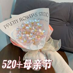 モクレンの花束手作りのdiy材料は、母の日520に母の彼女の親友にプレゼントします。