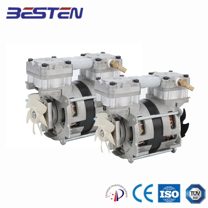 BST80AF-BS air compressor for oxygen generator oil-free more static and cleaner long life miniature plug-in piston worker