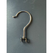 半成品铁裤架配件防滑360度可旋转通用挂钩裤夹西裤子夹子收纳钩