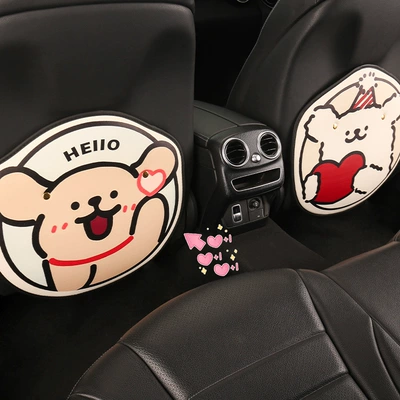 Car Seat Back: Universal Chair back anti-kick pad