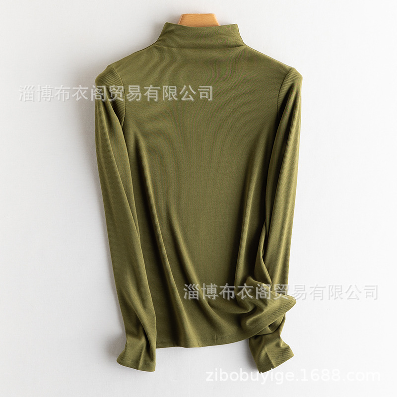 그래스 그린[하프 터틀넥]