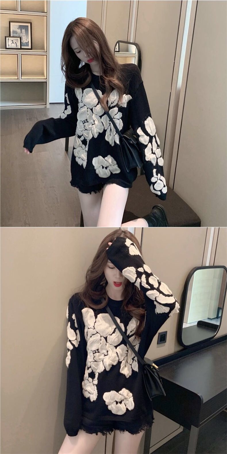Mid-Length Sweater Image 2