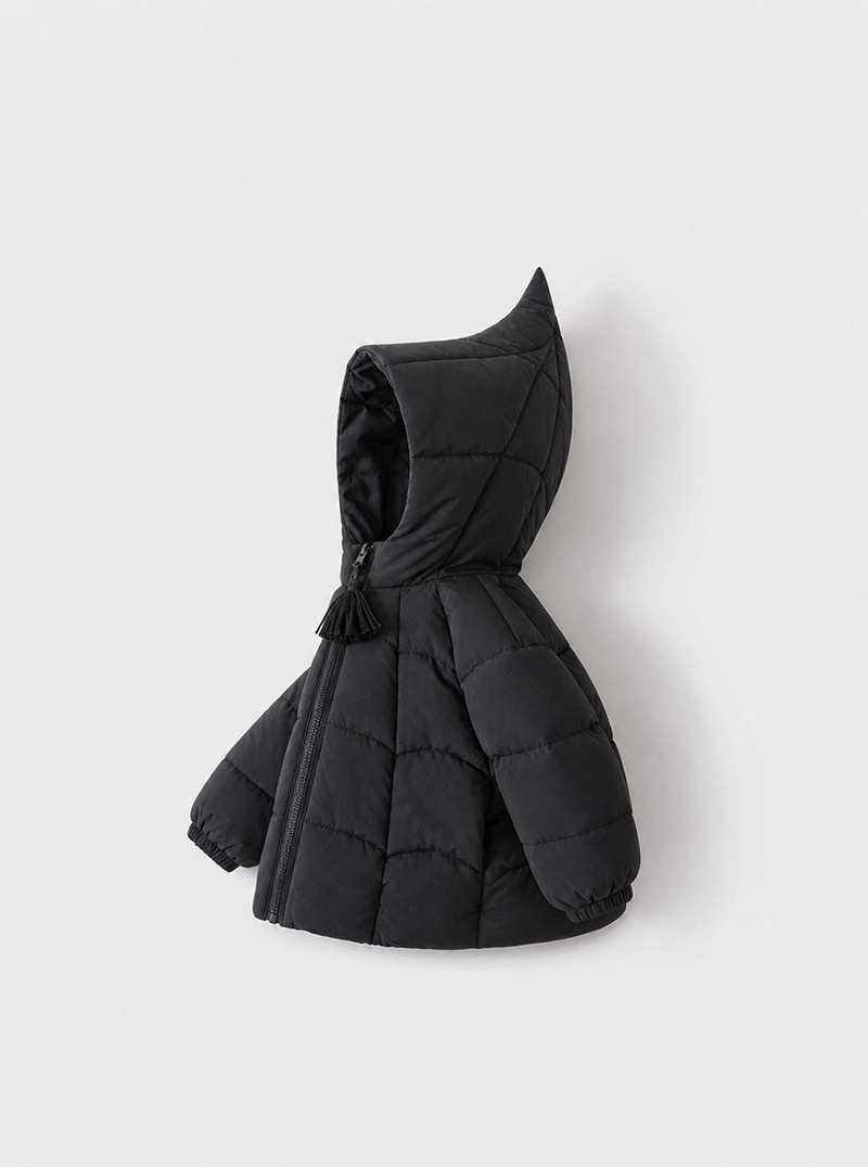 Chaquetas de plumón y algodón para niños chaquetas de invierno para niños chaquetas de invierno para niñas chaquetas acolchadas de algodón para bebés chaquetas de Navidad para niños pequeños y medianos