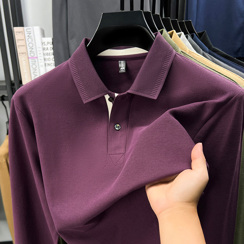 25 New Styles 240g Pure Cotton Long Sleeves Threaded Cuffs Computer Collar Sufficient Stock Beige Floral Gray Army Green Purple