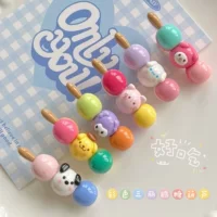 Новая конфетно-цветная конфетная тыква Sanrio Duck Duck Cute Food Play Liu Haiji Sweet Студенческий дикий головной убор