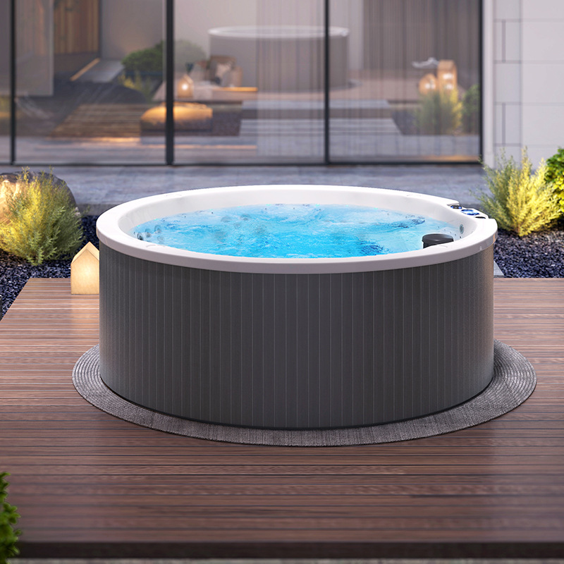 KERIKON surfing jacuzzi inteligente termostático calentamiento al aire libre spa piscina acrílica spa bañera doméstica