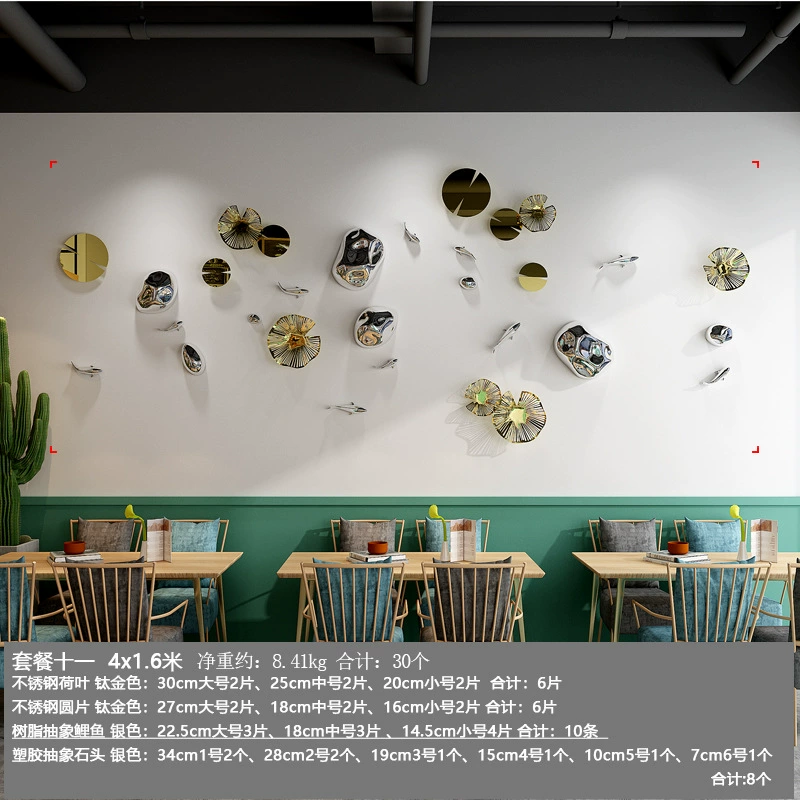 Modern decorations for living room, creative three dimensional pendant, home decor