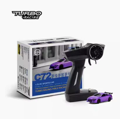 Turbo Racing мини радиоуправляемая машина 1:76 полный пропорции RC C62 63 64 C71 72 73 74 75