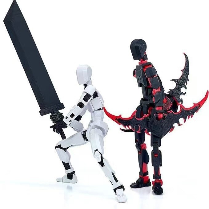 クロスボーダー人形13関節可動3Dプリント第3世代ダミー人形DIY全身解凍神器置物フィギュア|undefined