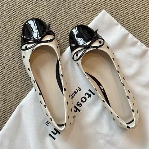 2026 Summer Hot-Selling French-Style Polka Dot Mary Jane Shoes, Retro Flat Shoes for Women, Elegant and Versatile, Handmade Shoes 2026 Summer Hot-Selling French-Style Polka Dot Mary Jane Shoes, Retro Flat Shoes for Women, Elegant and Versatile, Handmade Shoes
