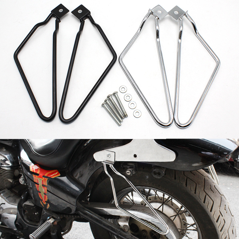 摩托邊包防護支架 saddlebag 邊袋架邊包架掛包支架 電鍍色