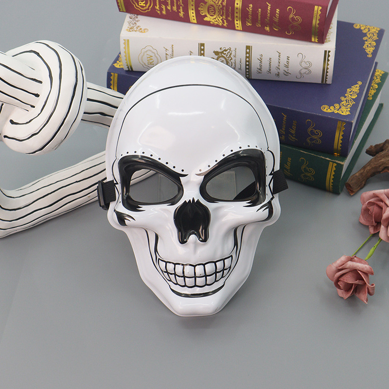 Máscaras de terror de Halloween máscaras de calaveras fantasmas antiguas máscaras guerreras CS fanáticos del ejército de campo de Halloween terror