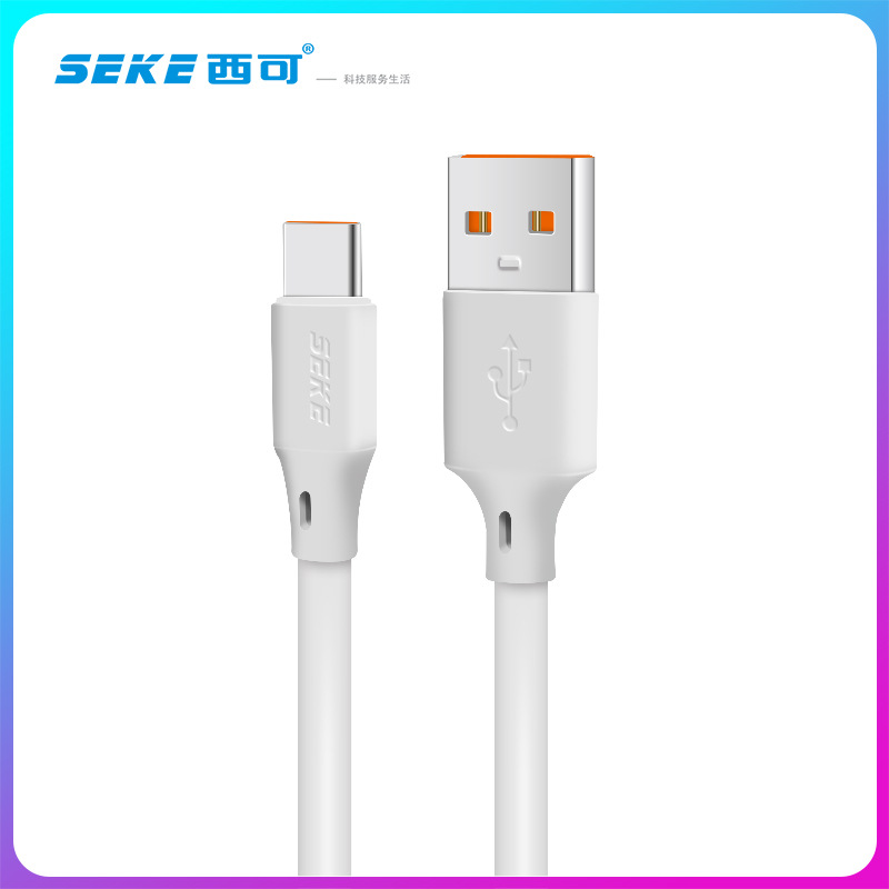 Cable de datos de carga rápida de 120W totalmente compatible con goma suave, carga súper rápida de 6A, adecuado para cables de carga de teléfonos móviles Huawei y Apple 16.