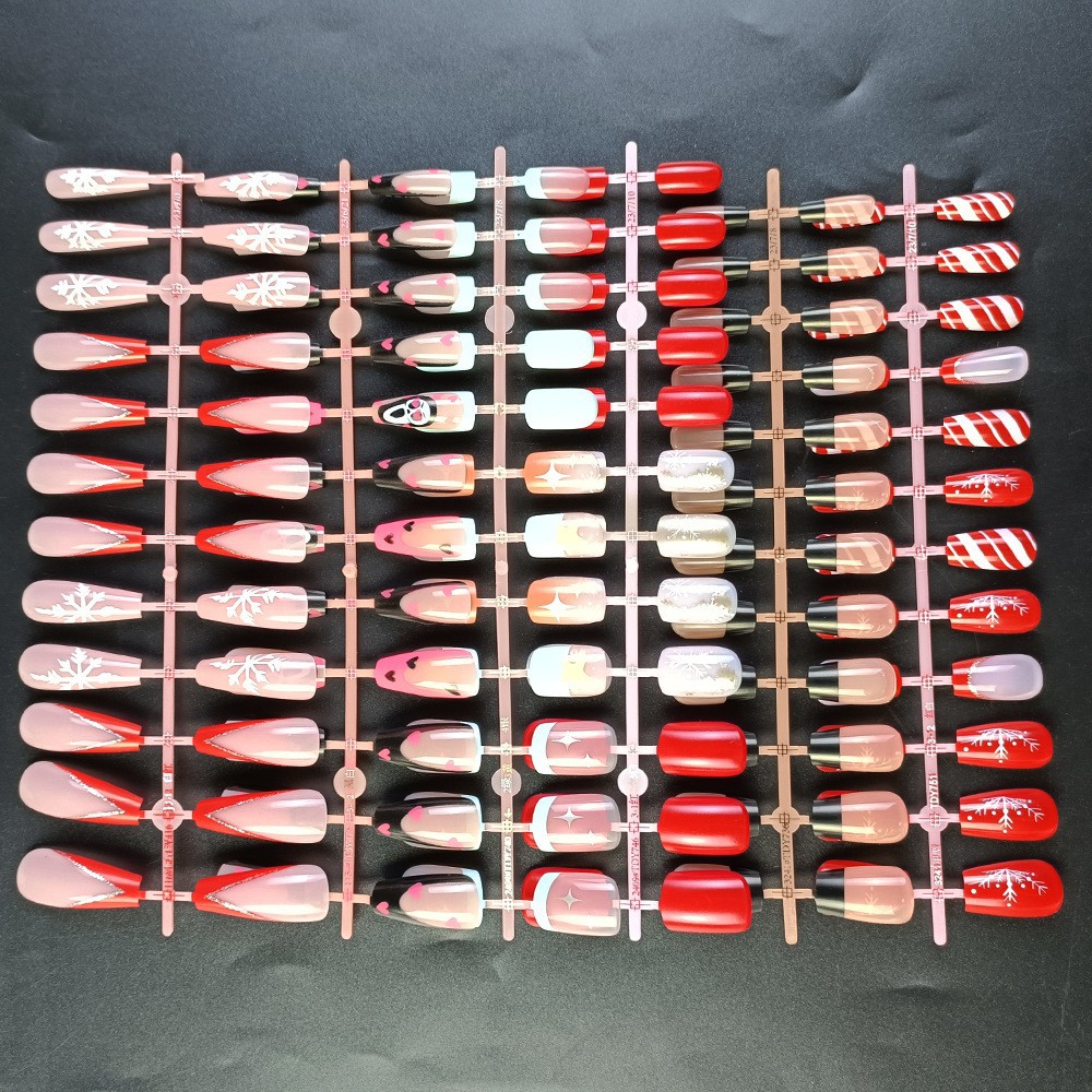 【Liquidación Especial】Venta al por mayor de tiras de uñas, tiras de uñas mate con acabado aceitoso, piezas de uñas en caja sorpresa. image 10
