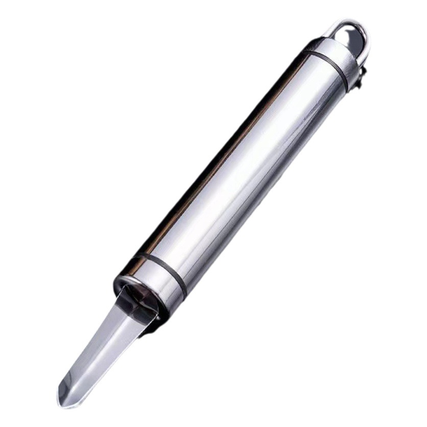 Stainless steel shrimp-removing line artifact shrimp-peeling back shrimp-removing stomach knife multi-function shrimp-removing line knife shrimp-digging stomach artifact shrimp-peeling knife