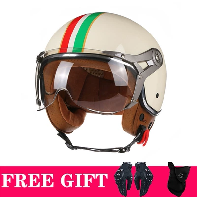 Foreign trade for electric car helmet half helmet four seasons universal men and women half cover motorcycle helmet in stock generation